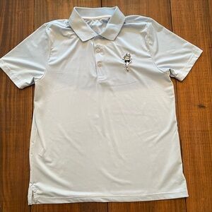 GOAT USA Light Blue Polo Boys Youth Large